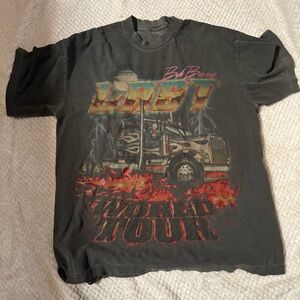 Bad Bunny Ultimo Tour Del Mundo Shirt “Last World Tour” Distressed Faded